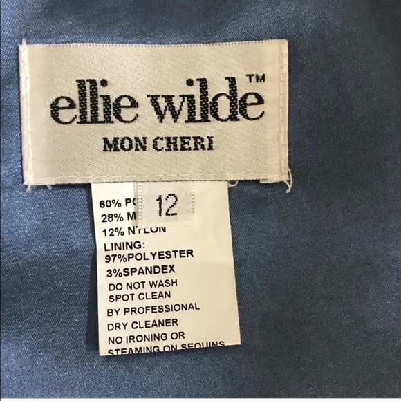 Ellie Wilde 2 Piece Cropped Top Dress Set Size 12 - Picture 7 of 7